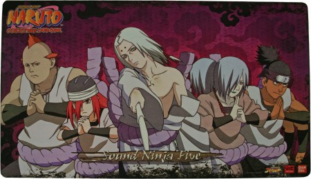 Sound Ninja Five Naruto Playmat